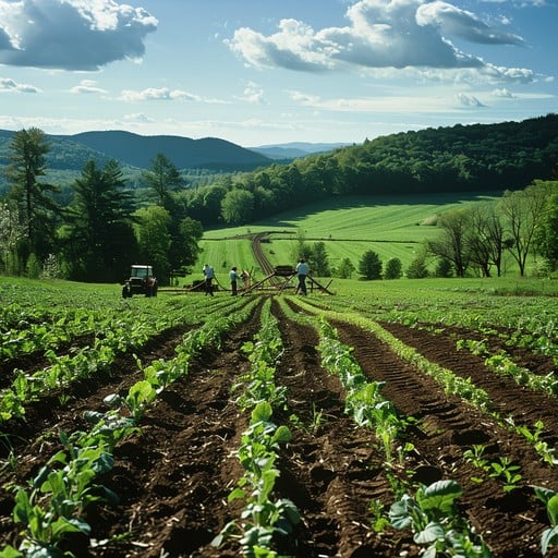 idyllic-farm-landscape-stockcake